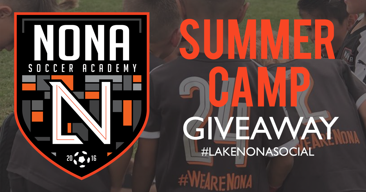 Nona Soccer Academy Summer Camp Scholarships Lake Nona Social