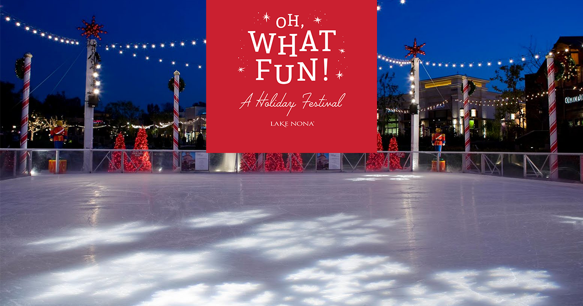 Winter Wonderland (Lake Nona Holiday Festival) Comes to Lake Nona Town